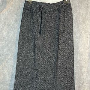 Vintage wool skirt